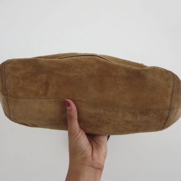 Coach Khaki Mini Tote Bag - Picture 5 of 9